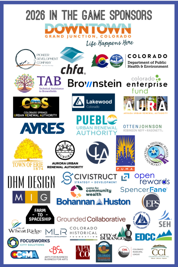 2026 IN THE GAME Conference Sponsor Logos (24 x 36 in)